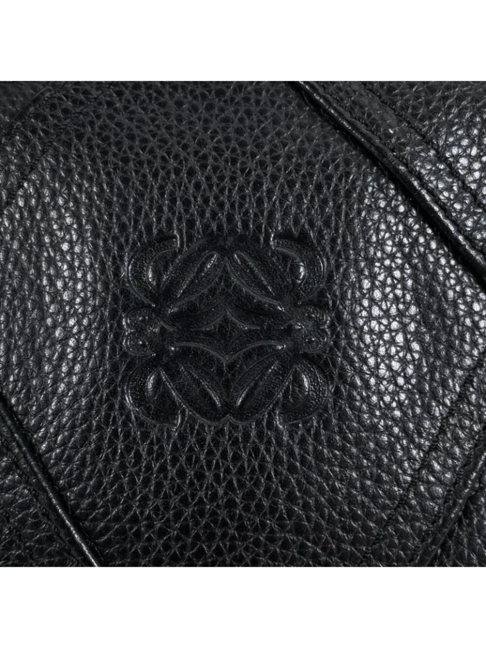 Loewe Amazona 335.76 Handbag Leather Black Jyunya Watanabe Patchwork